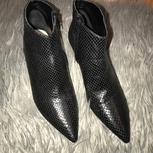 Zara ankle leather boots